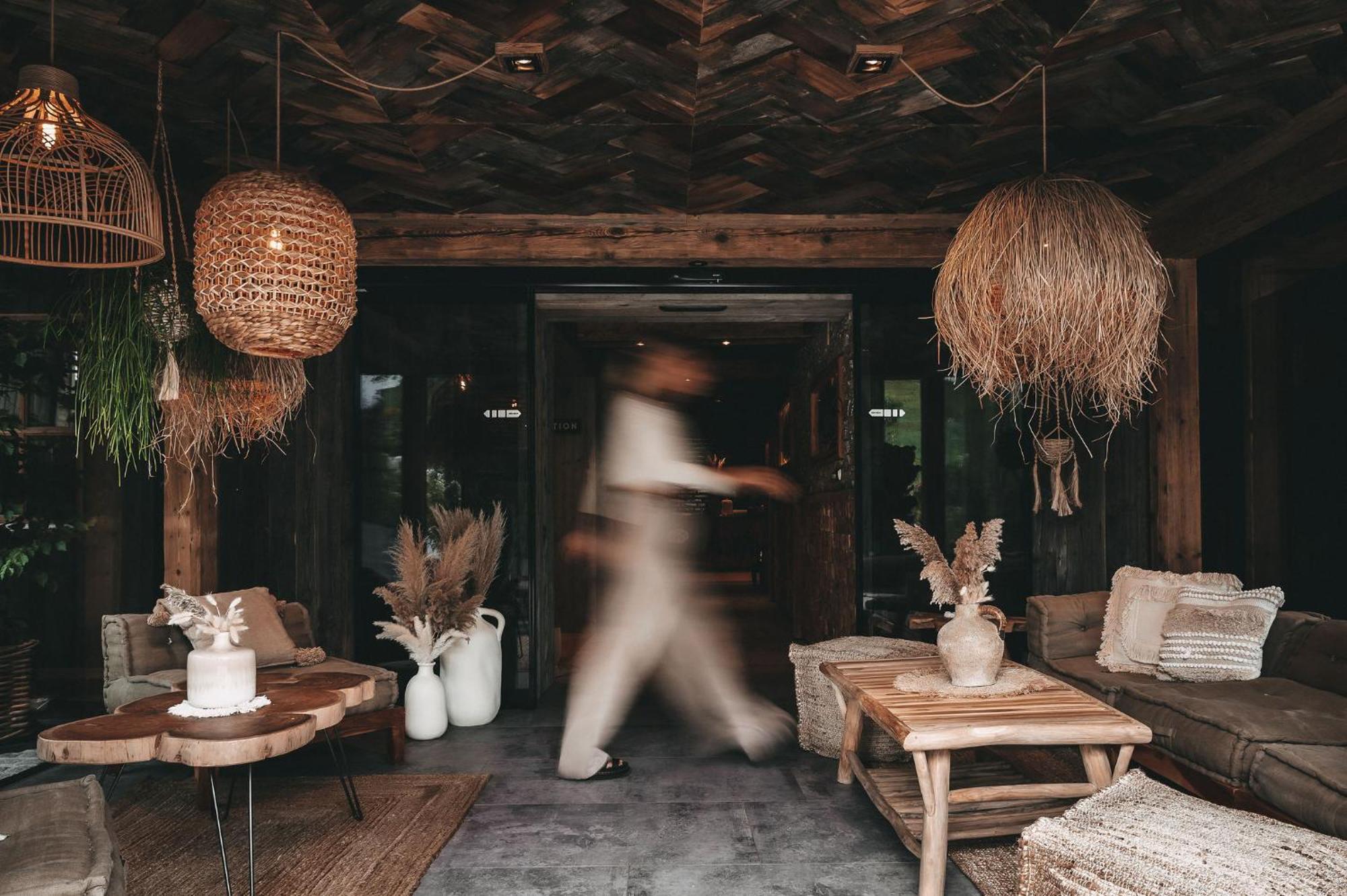 מריה אלם אם שטיינרנן מיר Jufenalm Boho Hotel & Restaurant מראה חיצוני תמונה